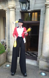 Mr Jules Stilts at Cowley Manor Hotel