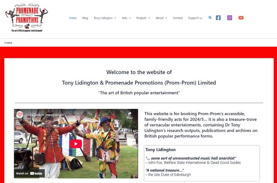 Prom-prom front page